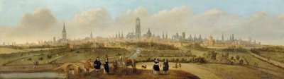 View on the City of Utrecht by Joost Cornelisz. Droochsloot